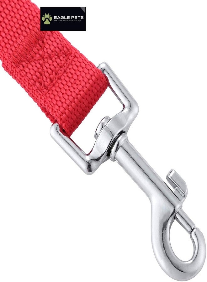 Eagle Pets Nylon Dog Training Leash Long for Training,Walking .Best for Medium to Large Dogs. (RED, 30FT) - Image 3